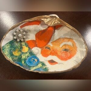 Santa Shell Dish